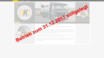 Website Screenshot: OK Transporte e. K. -  Wir machen' s Ihnen -  einfach! - OK-Transporte - Date: 2023-06-20 10:39:11