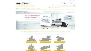 Website Screenshot: OKAPOST GmbH -  Wir schaffen L&ouml;sungen, die laufen! - Okapost GmbH, Stuttgart - Date: 2023-06-20 10:39:11