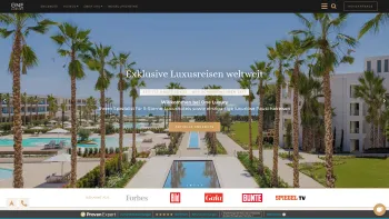 Website Screenshot: One Luxury GmbH - Luxusreisen: Luxusurlaub in Luxushotels mit ONE LUXURY - Date: 2023-06-20 10:39:18