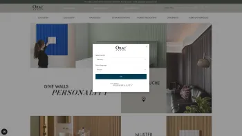 Website Screenshot: Orac Deutschland GmbH -  The Art of Decoration - oracdecor.com | Innendekoration | Orac Decor® - Date: 2023-06-20 10:39:18