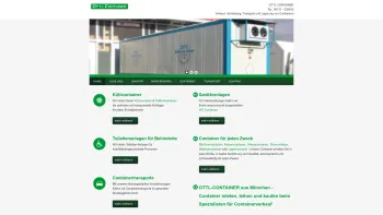 Website Screenshot: Werner Ottl GmbH & Co. KG, Container-Service - Container kaufen, mieten, leihen | Ottl Container München - Date: 2023-06-20 10:39:18
