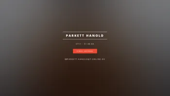 Website Screenshot: Hanold · Parkettmeisterbetrieb - Parkett Hanold - der Meisterbetrieb in Fellbach - Date: 2023-06-20 10:39:25