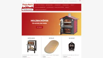 Website Screenshot: Pasta-Noris " Ihr erfahrener Holzbackofenbauer seit über 25 Jahren " - Pastanoris - Homepage - Date: 2023-06-20 10:39:25