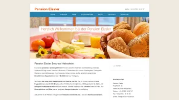 Website Screenshot: Pension Eissler Preiwerte Zimmer - Pension Eissler Bruchsal Helmsheim - Pension Eissler - Date: 2023-06-20 10:39:25
