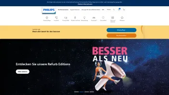 Website Screenshot: Philips Business Communications GmbH - Willkommen bei Philips Deutschland - Date: 2023-06-20 10:39:31