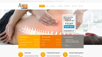 Website Screenshot: Praxis für Physiotherapie Anja Schütte - Praxis für Physiotherapie Anja Schütte ||| Rotter See | Stadt Troisdorf - Date: 2023-06-20 10:39:31
