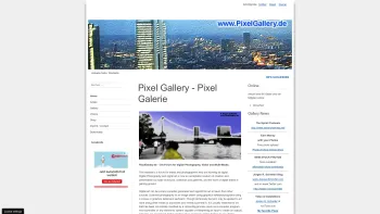 Website Screenshot: PIXEL GALLERY PIXEL GALERIE FRANKFURT - Pixel Gallery - Pixel Galerie - Date: 2023-06-20 10:39:32