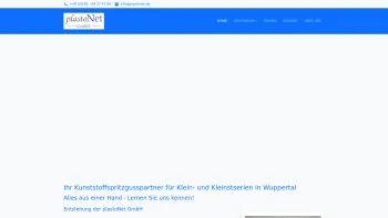 Website Screenshot: plastoNet GmbH - plastoNet: Kunststoffteile Kleinserie ✓ Rapid Tooling ✓ - Date: 2023-06-20 10:42:20