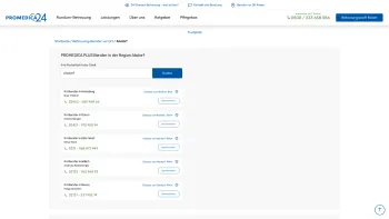 Website Screenshot: PROMEDICA PLUS Alsdorf - 24 Stunden Pflege in Alsdorf | Betreuungsberater vor Ort - Date: 2023-06-20 10:42:20