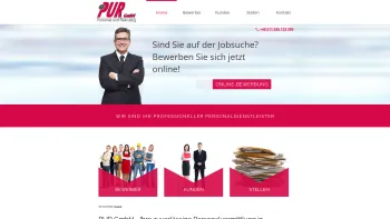 Website Screenshot: PUR GmbH Personal und Rekruting - PUR GmbH Hannover | Personalvermittlung & Zeitarbeit - Date: 2023-06-20 10:39:47