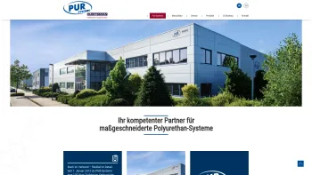 Website Screenshot: PUR-Systems GmbH & Co. KG -  PUR-Schäume -  Halbhart - Hart - Hartintegral - Weich - Weichintegral - Pur-Systems / PUR Systems - Date: 2023-06-20 10:39:47