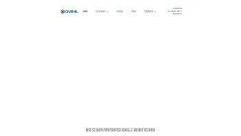 Website Screenshot: QUEHL GmbH  Werbetechnik, Objekt und Fassadengestaltung aus Worms - Startseite - Quehl GmbH - Date: 2023-06-20 10:42:23