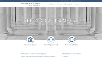 Website Screenshot: Rechtsanwälte Reuter & Richter - Reuter & Richter - Ihre Rechtsanwälte in Göttingen - Date: 2023-06-20 10:39:48