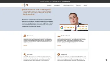 Website Screenshot: Rechtsanwalt Robin Neuwirth - Anwalt mit Schwerpunkt Internetrecht und gewerblicher Rechtsschutz | Robin Neuwirth - Date: 2023-06-20 10:39:53