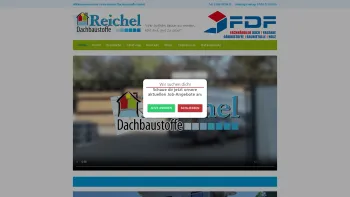 Website Screenshot: Dachbaustoffe Reichel GmbH -  Dach und Wand  aus einer Hand - Home / Reichel Dachbaustoffe GmbH - Date: 2023-06-20 10:39:57
