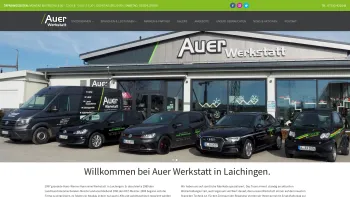 Website Screenshot: Reparaturwerkstatt Auer - Auer Werkstatt - Die Nummer 1 in Laichingen und Umgebung - Date: 2023-06-20 10:39:57