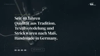 Website Screenshot: RICHTER & SCHWIEDE -  Strickwarenherstellung · Stickerei - RS Richter & Schwiede - Date: 2023-06-20 10:40:02