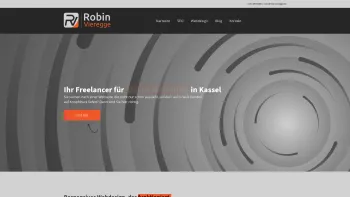 Website Screenshot: Webdesign, SEO & Online Marketing Kassel - Ihr Freelancer für Webdesign in Kassel - Robin Vieregge - Date: 2023-06-20 10:42:23