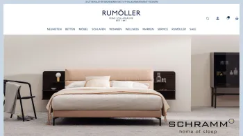 Website Screenshot: Theodor Rumöller e.K. - RUMÖLLER - Feine Schlafräume - Date: 2023-06-20 10:40:08