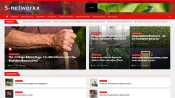 Website Screenshot: S-NetworkX - Startseite - S-networkx.de - Date: 2023-06-20 10:40:11