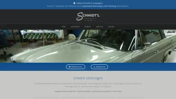 Website Screenshot: Schmidtl Sattlermeister - Sattlerei Schmidt'l • Ihr zuverlässiger Sattler in Hamburg und Umgebung - Date: 2023-06-20 10:40:11