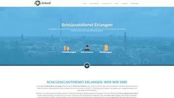 Website Screenshot: Schlüsseldienst Schnell - Schlüsseldienst Erlangen - Festpreis keine 29€ Abzocke - Date: 2023-06-20 10:40:17