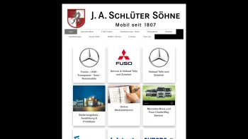Website Screenshot: Schlüter Söhne GmbH & Co. KG - Schlüter Söhne: Mercedes-Benz Hamburg + Fuso Hamburg + Wabco Hamburg + Eberspächer Hamburg + Webasto Hamburg + VDO Hamburg - Date: 2023-06-20 10:40:17