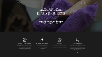 Website Screenshot: Schönheitsstube und Friseur Wendelstein - Kings & Queens Company - Friseur & Kosmetikstudio Wendelstein - Date: 2023-06-20 10:40:20