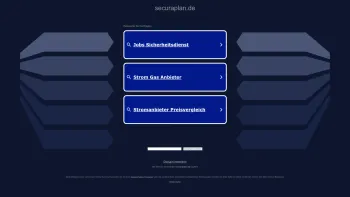 Website Screenshot: securaPLAN Mannheim - securaplan.de - Diese Website steht zum Verkauf! - Informationen zum Thema securaplan. - Date: 2023-06-20 10:40:22