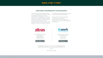 Website Screenshot: Seilpartner GmbH - Wir waren Seilpartner - Date: 2023-06-20 10:40:22