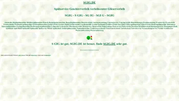Website Screenshot: SGIC Immobilien Consultant GmbH - sgig Spülservice Geschirrverleih verleihcenter Gläserverleih Spülmobil Verleih Geschirrmobil Mieten - Date: 2023-06-20 10:40:23