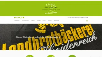Website Screenshot: Uwe Jänchen Textildruck - shirt-idee - Druck, Stick, Werbung, Folierung, Internet & Stempel seit 1992 - Date: 2023-06-20 10:40:23