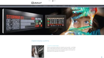 Website Screenshot: Siebert Industrieelektronik GmbH - Digital displays for industry and visual communication :: Siebert Group - Date: 2023-06-20 10:40:25