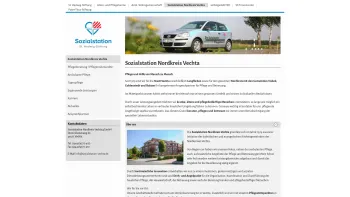 Website Screenshot: SST Carecenter GmbH - Ambulante Pflege und Betreuung - Sozialstation Nordkreis Vechta - Date: 2023-06-20 10:40:28