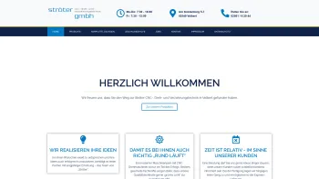Website Screenshot: ströter cnc-dreh- und verzahnungstechnik gmbh - Ströter CNC | Home - Date: 2023-06-20 10:40:34