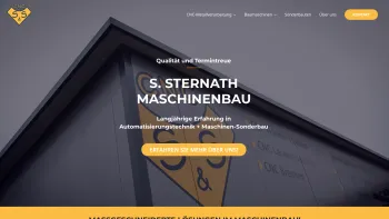 Website Screenshot: S&S Maschinenbau GmbH & Co. KG - Home - S. Sternath Maschinenbau GmbH & Co. KG - Date: 2023-06-20 10:40:37
