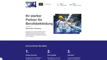 Website Screenshot: SZW - GmbH -  Ihrem starken Partner, rund um Ihren Arbeitsschutz! - SZW GmbH - Arbeitsschutz und Schuhvertrieb - Date: 2023-06-20 10:40:37