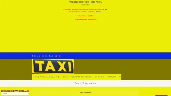 Website Screenshot: Taxi Gommern - Taxi Gommern - transport company for stair lift Leipzig - Date: 2023-06-20 10:40:37