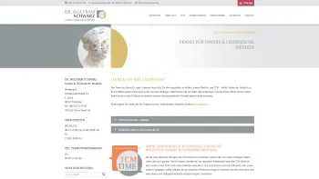 Website Screenshot: Dr. med. Wolfram Schwarz - Dr. Wolfram Schwarz – Praxis für Innere und Traditionelle Chinesische Medizin in München - Date: 2023-06-20 10:42:31