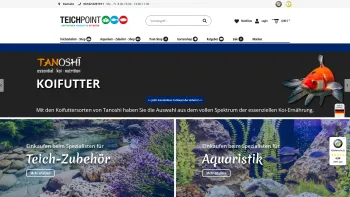 Website Screenshot: WAGNER Vertriebs GmbH - Teichtechnik Aquaristik & Pool Bedarf günstig kaufen | Teichpoint - Date: 2023-06-20 10:40:40