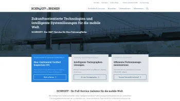 Website Screenshot: THEDE GmbH & Co. KG -  Erfassung u. Analyse von Zeit- und  Leistungsdaten - SCHROIFF in Bremen - Zukunftsorientierte Technologien und intelligente Systemlösungen - Date: 2023-06-20 10:40:40