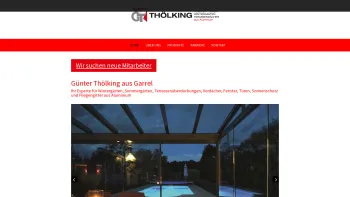 Website Screenshot: Günter Thölking - Günter Thölking in Garrel - Startseite - Date: 2023-06-20 10:40:43