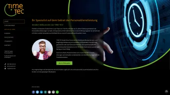 Website Screenshot: Time Tec Berlin GmbH Personalservice -  ... für eine erfolgreiche Partnerschaft - Spezialist für Personaldienstleistung - TIME TEC - Date: 2023-06-20 10:40:43