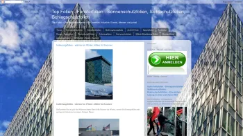 Website Screenshot: Top Folien Fensterfolien - Top Folien - Fensterfolien - Sonnenschutzfolien, Sichtschutzfolien, Schlagschutzfolien - Date: 2023-06-20 10:40:43
