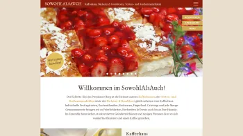 Website Screenshot: SowohlAlsAuch - SowohlAlsAuch Berlin-Prenzlauer Berg | Kaffeehaus, Konditorei & Bäckerei - Date: 2023-06-20 10:40:46