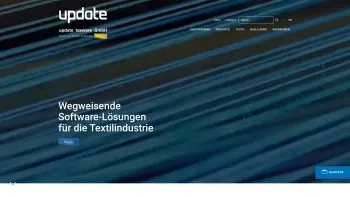 Website Screenshot: update texware GmbH - Home - update texware - Date: 2023-06-20 10:40:48