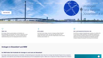 Website Screenshot: Urologennetz Region Düsseldorf e.V. - Urologen in Düsseldorf und NRW - Urologen Netz Region Düsseldorf e.V. - Date: 2023-06-20 10:40:51