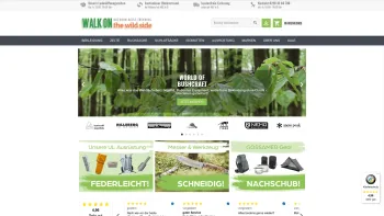 Website Screenshot: Walkonthewildside - Walkonthewildside Outdoor Shop | Bushcraft Bonn - Date: 2023-06-20 10:42:34