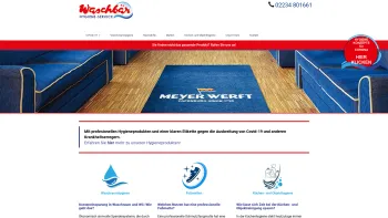 Website Screenshot: Waschbär Hygiene-Service von Guretzky-Cornitz GmbH -  Weil Hygiene keine halbe Sache ist ... - Hygiene-Service für Büro-Gastronomie-Hotellerie Pulheim – Waschbär Hygiene-Service - Date: 2023-06-20 10:40:57