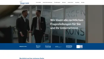 Website Screenshot: Rechtsanwälte Wengert GmbH - Wengert GmbH - Rechtsanwaltskanzlei aus Singen - Date: 2023-06-20 10:41:00